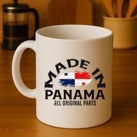Panama Panamanian Made Flag Coffee Mug thumb 4