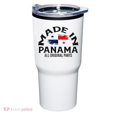Panama Panamanian Made Flag Tumbler