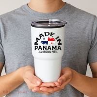 Panama Panamanian Made Flag Tumbler thumb 2