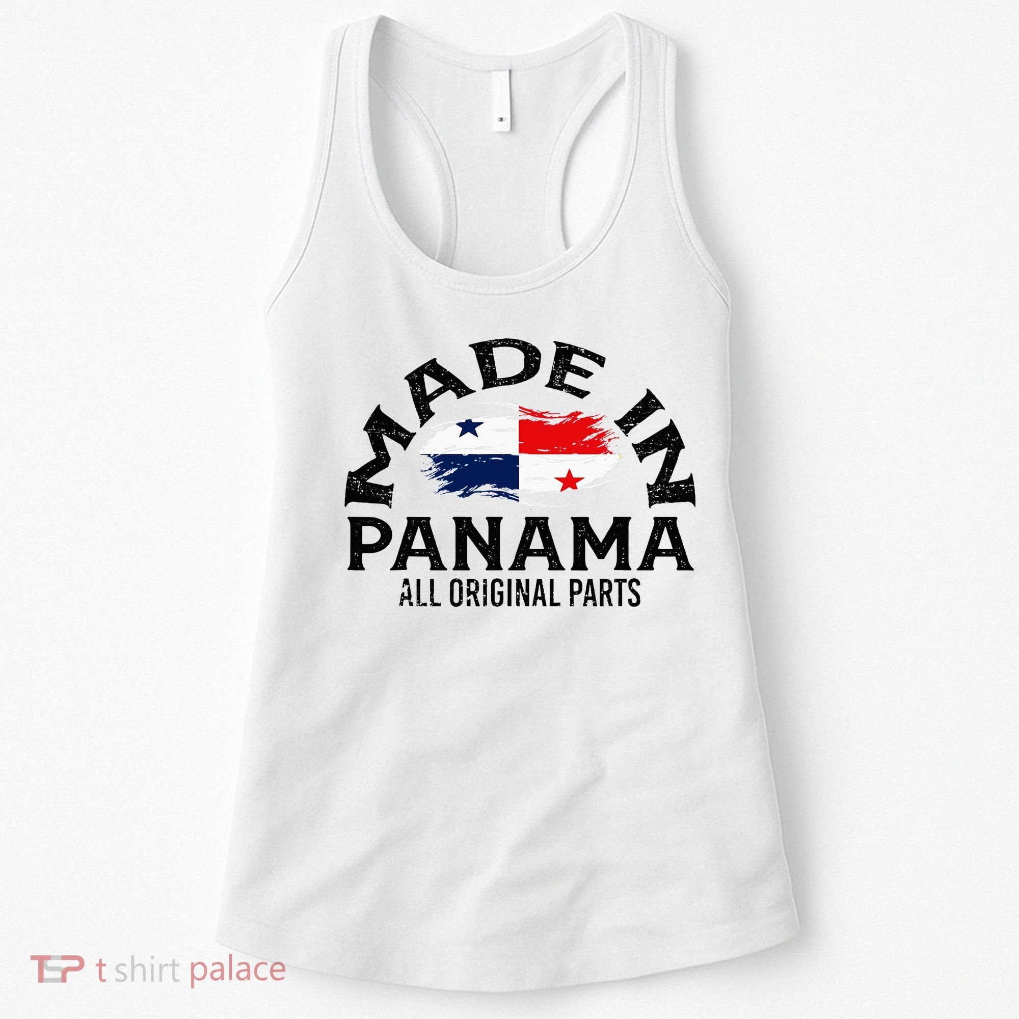 Panama Panamanian Made Flag Women's Tank Top