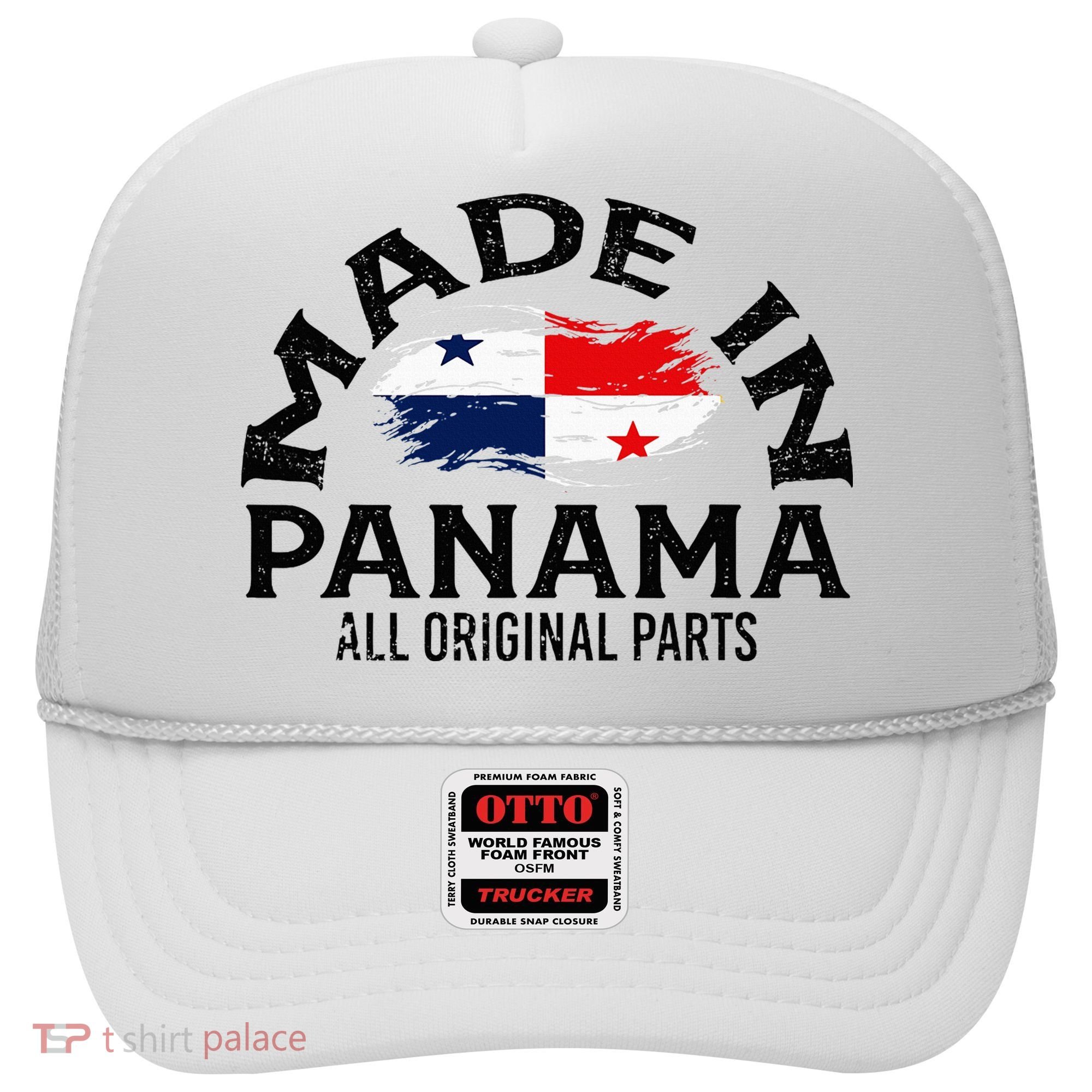Panama Panamanian Made Flag Hat