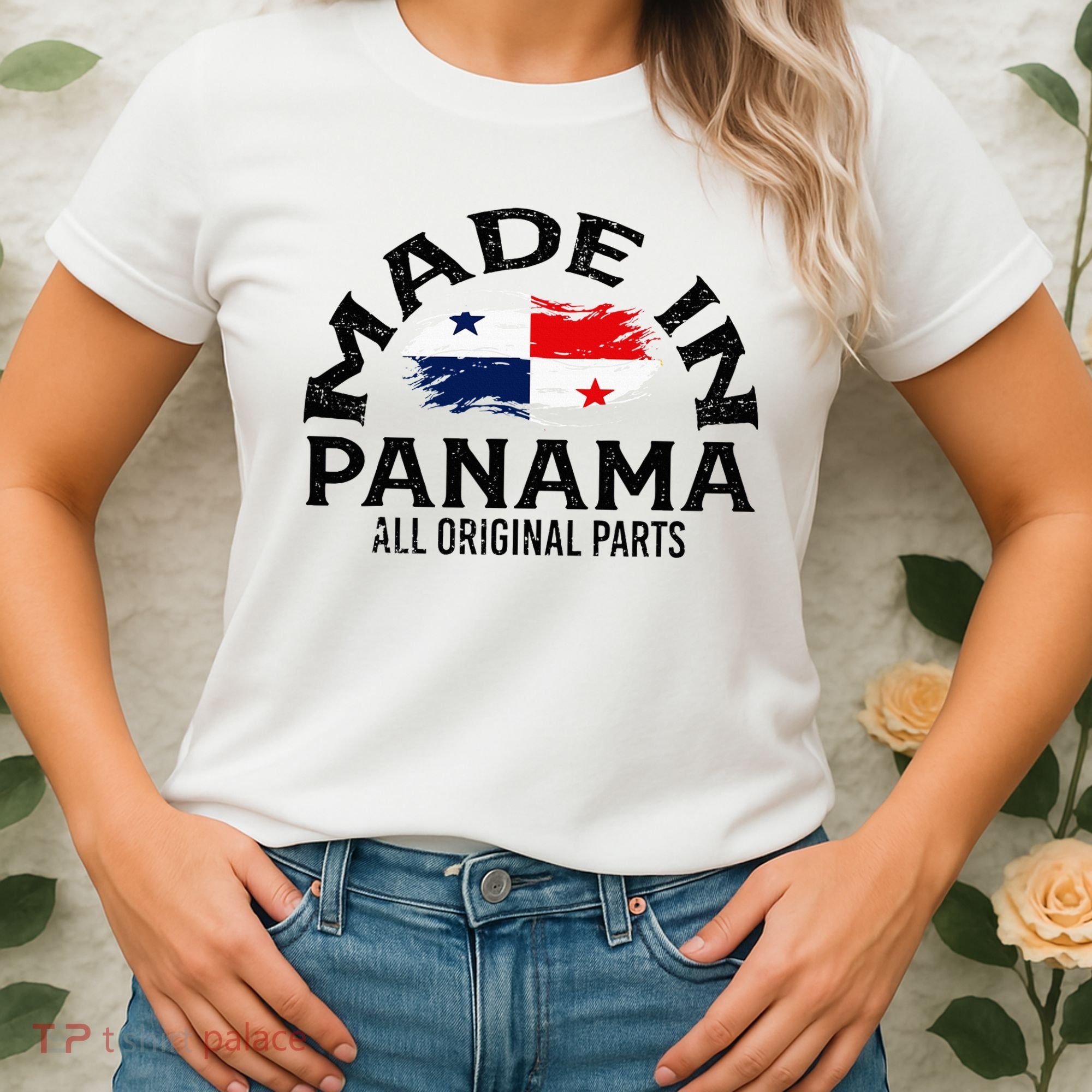 Panama Panamanian Made Flag Women's T-Shirt