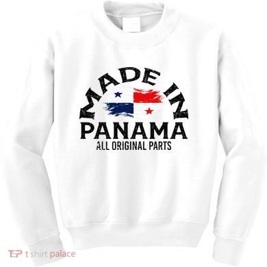 Panama Panamanian Made Flag Kids Sweatshirt