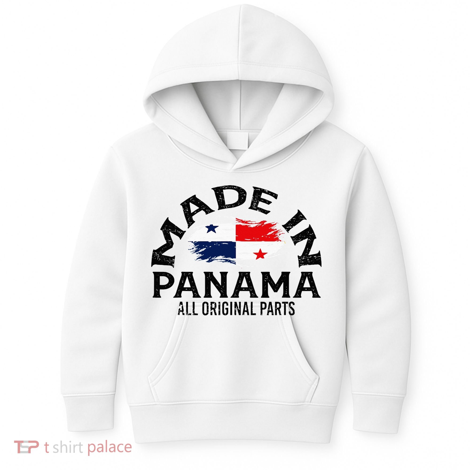 Panama Panamanian Made Flag Kids Hoodie