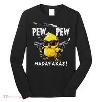 Pew Pew Madafakas Long Sleeve Shirt thumb 0