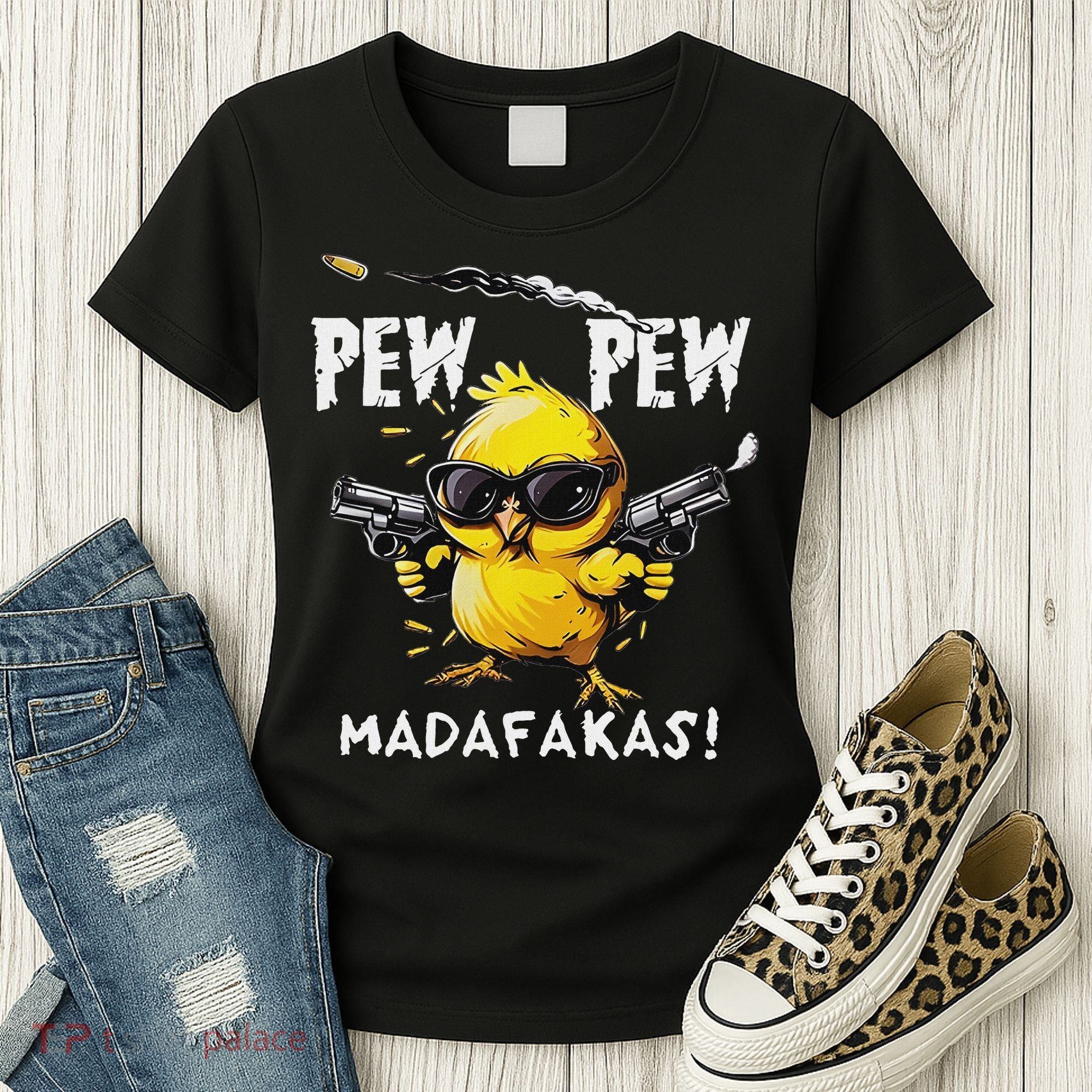 Pew Pew Madafakas Women's T-Shirt