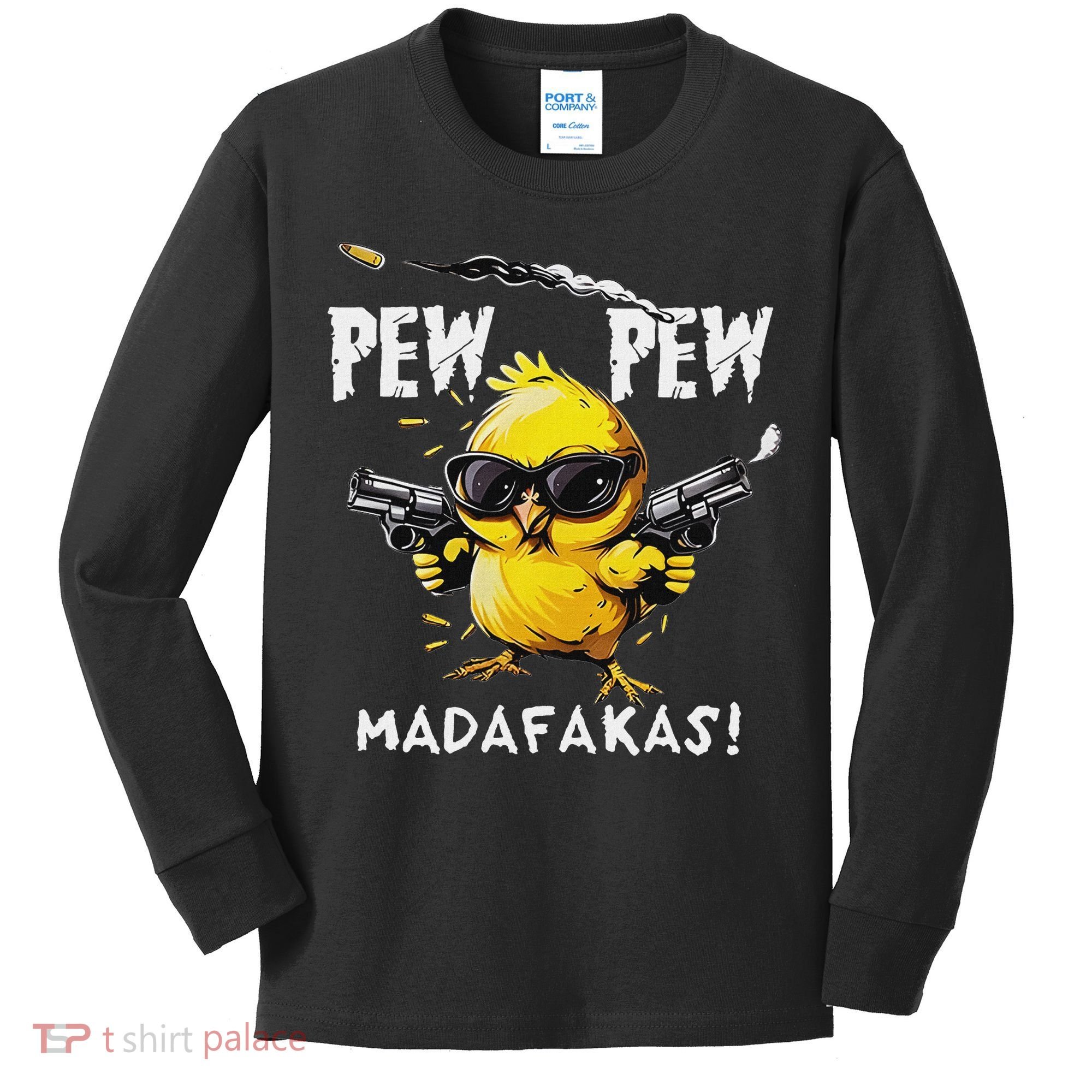 Pew Pew Madafakas Kids Long Sleeve Shirt
