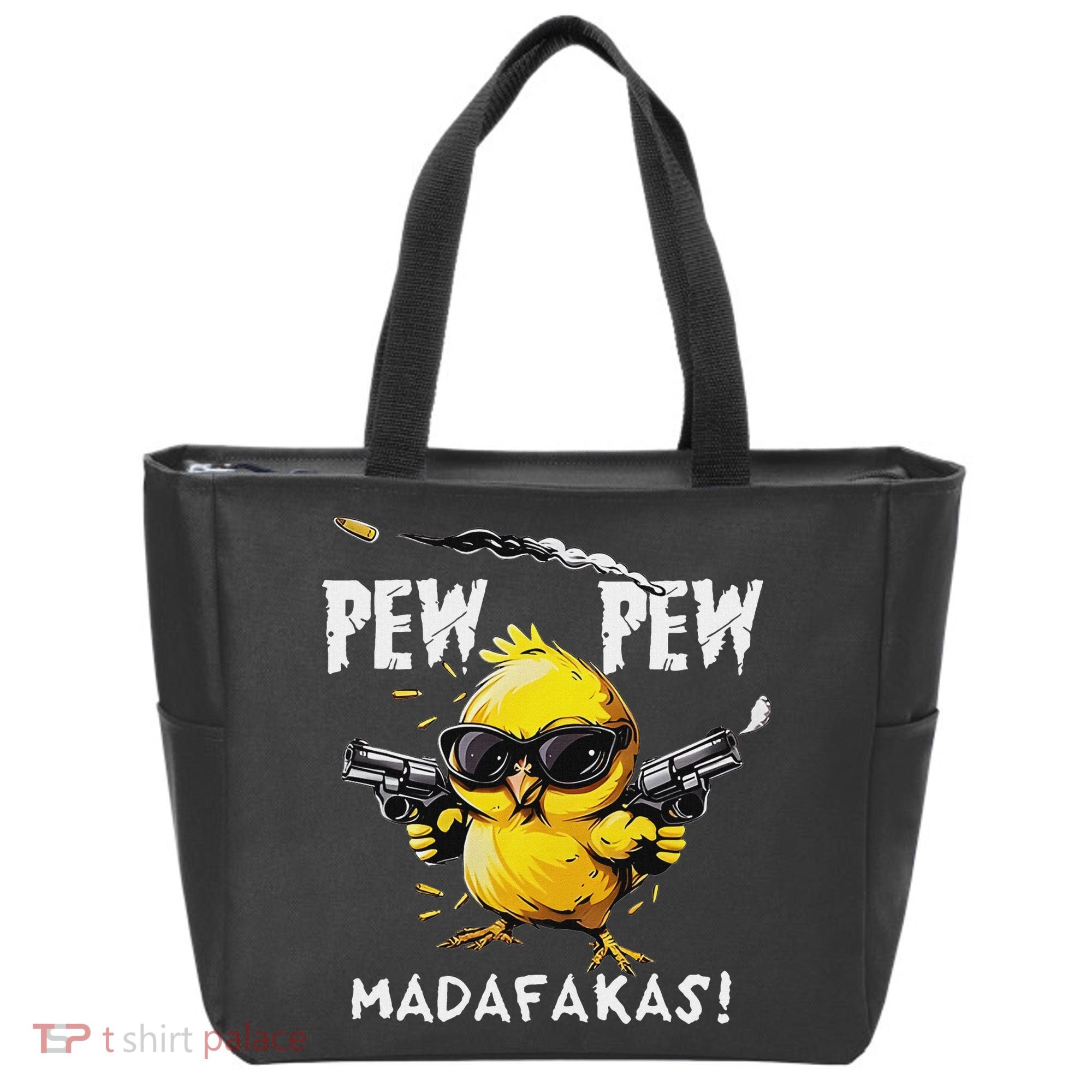 Pew Pew Madafakas Tote Bag
