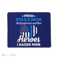 Proud Police Mom Law Enforcement Mother's Day Gift Mousepad thumb 0