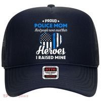 Proud Police Mom Law Enforcement Mother's Day Gift Hat thumb 0