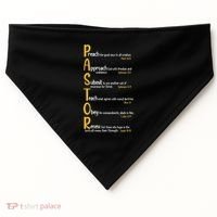 Pastor Preacher Minister Clergy Bible Verse Definition USA-Made Doggie Bandana thumb 0