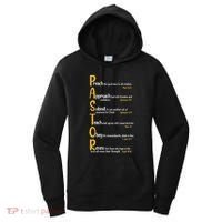 Pastor Preacher Minister Clergy Bible Verse Definition Women's Hoodie thumb 0