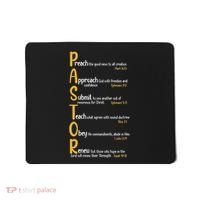 Pastor Preacher Minister Clergy Bible Verse Definition Mousepad thumb 0