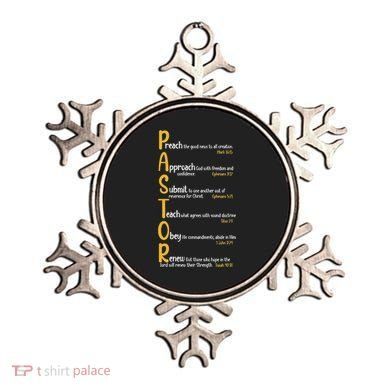Pastor Preacher Minister Clergy Bible Verse Definition Ornament