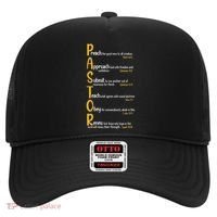 Pastor Preacher Minister Clergy Bible Verse Definition Hat thumb 0
