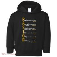 Pastor Preacher Minister Clergy Bible Verse Definition Toddler Hoodie thumb 0