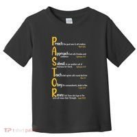 Pastor Preacher Minister Clergy Bible Verse Definition Toddler T-Shirt thumb 0