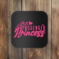 Passenger Princess Meme Women Passenger Seat Princess Coaster thumb 0