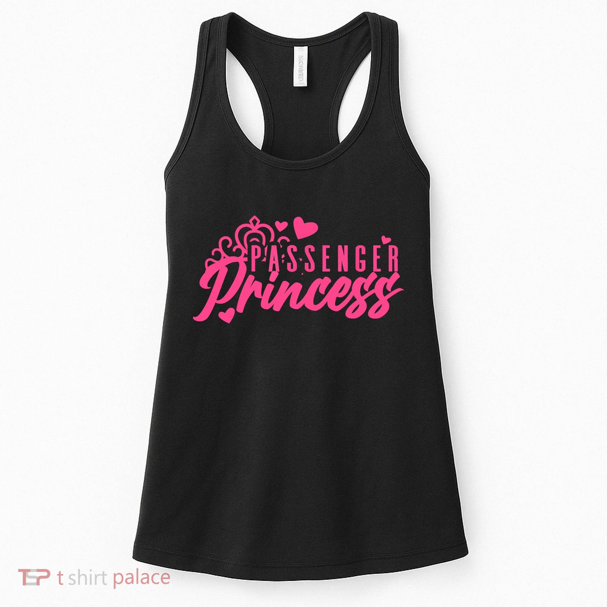 Passenger Princess Meme Women Passenger Seat Princess Women's Tank Top