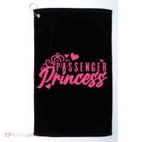Passenger Princess Meme Women Passenger Seat Princess Golf Towel thumb 0