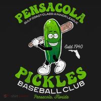 Pensacola Pickles Minor League Retro Baseball Team Doggie Tank thumb 4