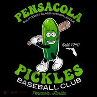 Pensacola Pickles Minor League Retro Baseball Team Ornament thumb 1