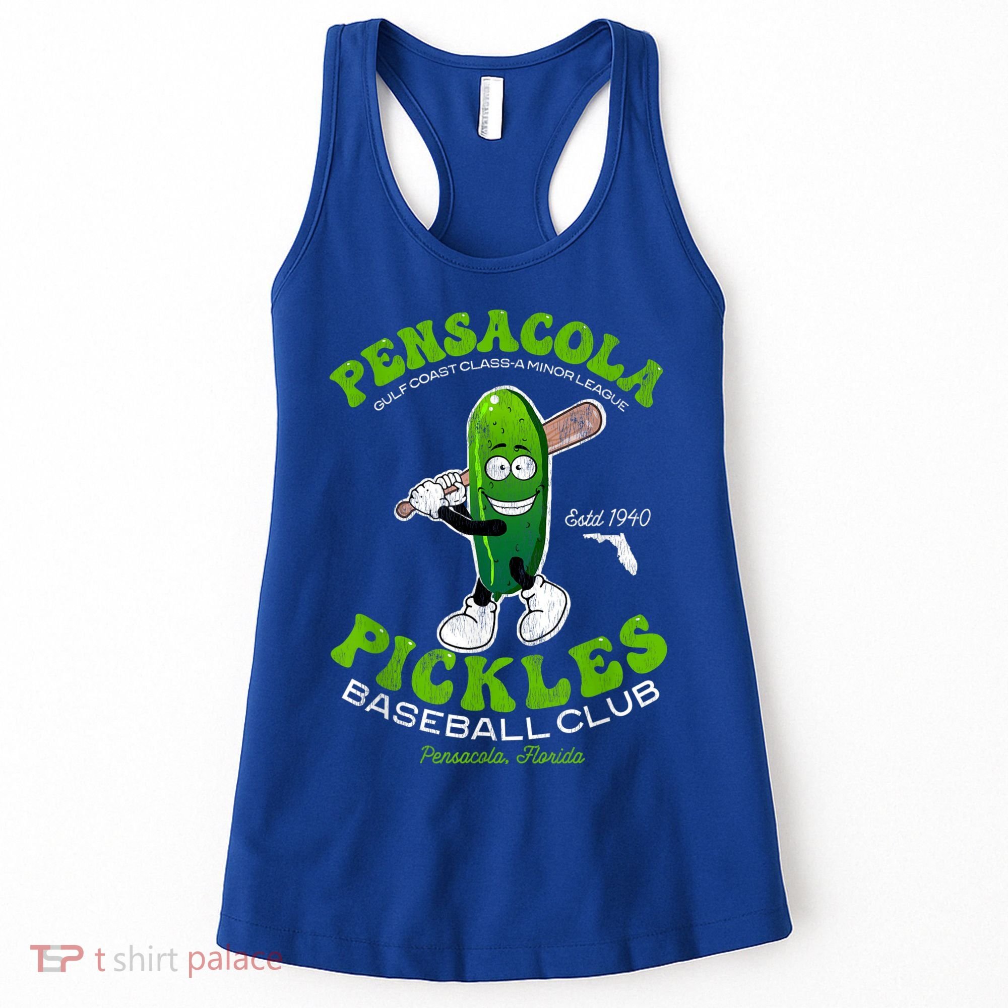 Pensacola Pickles Minor League Retro Baseball Team Women's Tank Top