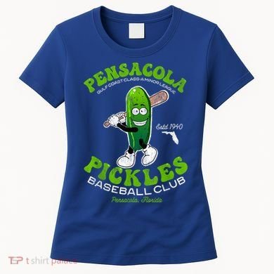 Pensacola Pickles Minor League Retro Baseball Team Women's T-Shirt