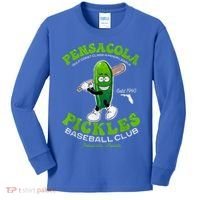 Pensacola Pickles Minor League Retro Baseball Team Kids Long Sleeve Shirt thumb 0
