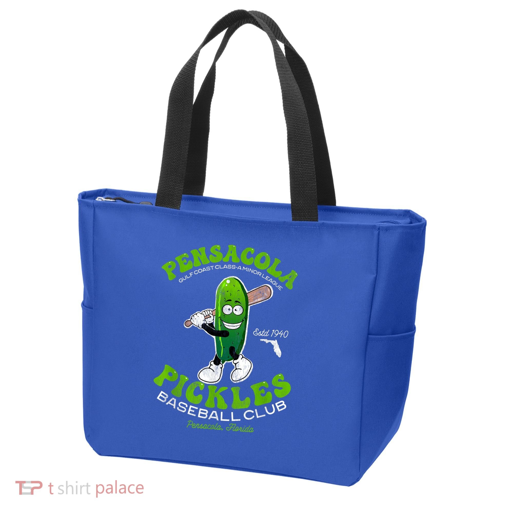 Pensacola Pickles Minor League Retro Baseball Team Tote Bag