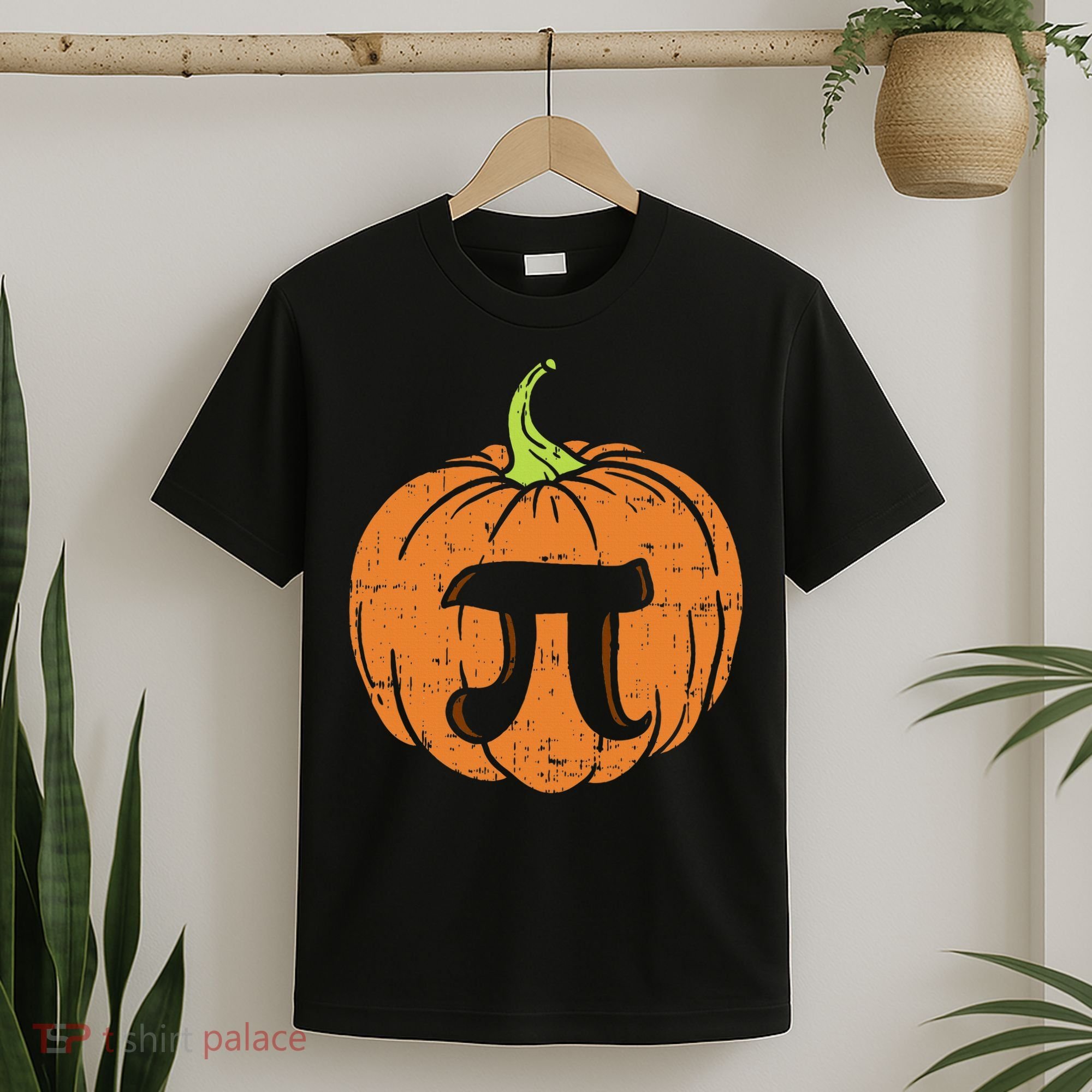 Pumpkin Pi Math Halloween Thanksgiving Pie Day Costume T-Shirt