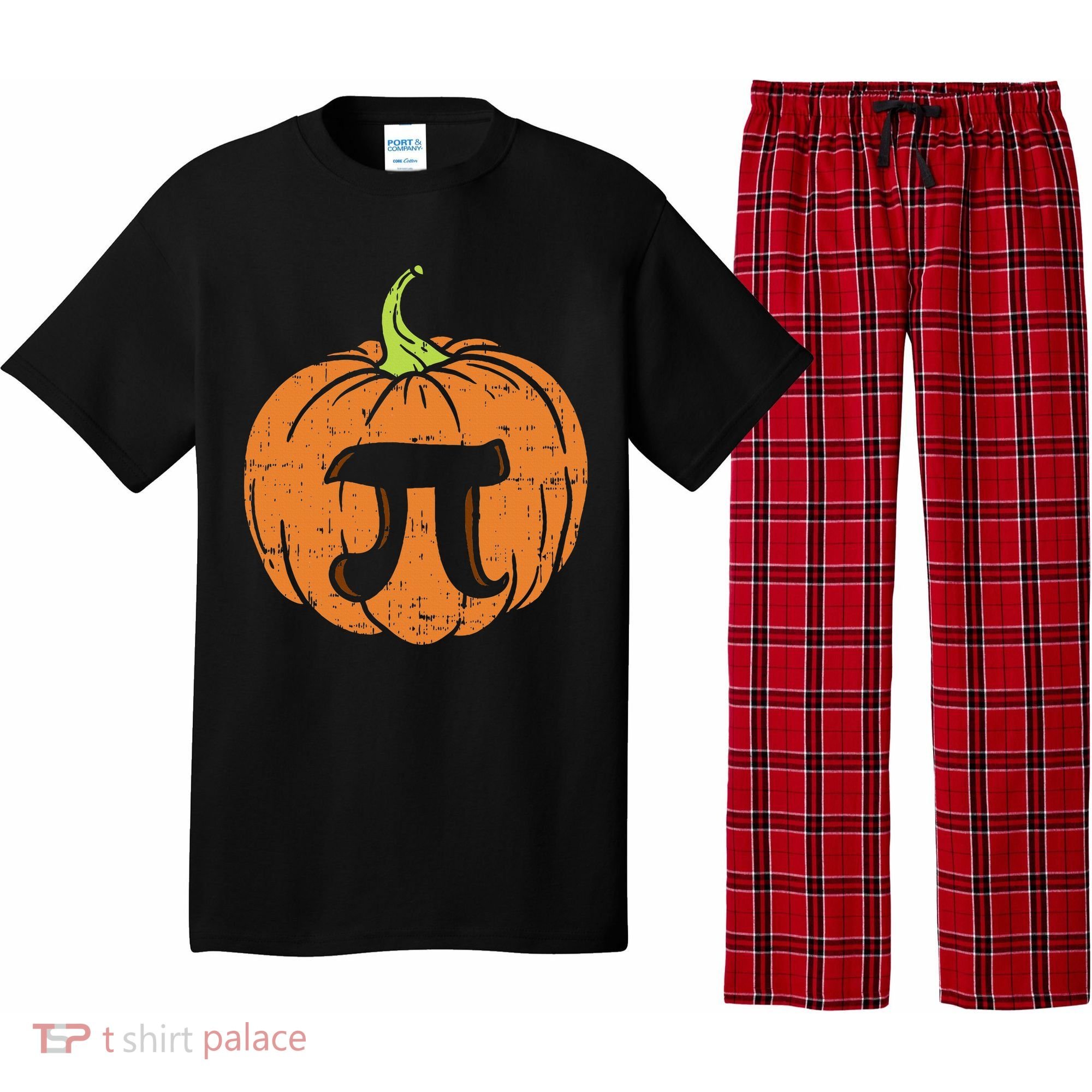 Pumpkin Pi Math Halloween Thanksgiving Pie Day Costume Pajama Set