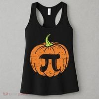 Pumpkin Pi Math Halloween Thanksgiving Pie Day Costume Women's Tank Top thumb 3