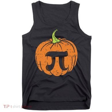 Pumpkin Pi Math Halloween Thanksgiving Pie Day Costume Tank Top