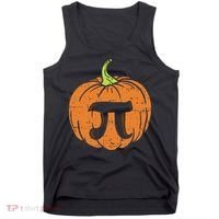 Pumpkin Pi Math Halloween Thanksgiving Pie Day Costume Tank Top thumb 0