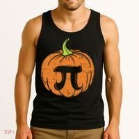Pumpkin Pi Math Halloween Thanksgiving Pie Day Costume Tank Top thumb 3