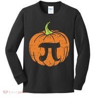 Pumpkin Pi Math Halloween Thanksgiving Pie Day Costume Kids Long Sleeve Shirt thumb 0