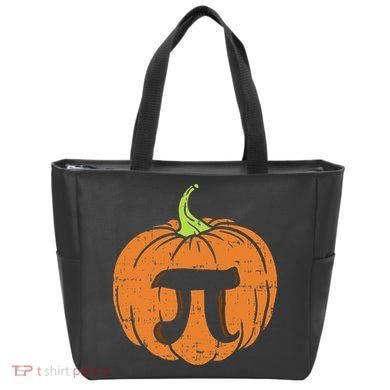 Pumpkin Pi Math Halloween Thanksgiving Pie Day Costume Tote Bag