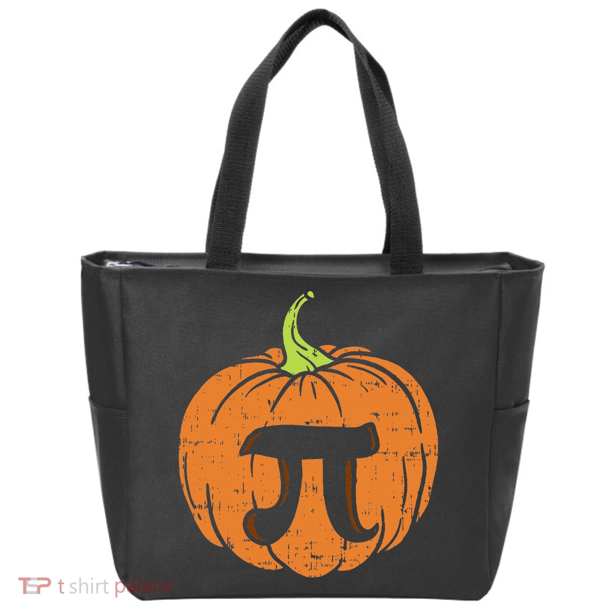 Pumpkin Pi Math Halloween Thanksgiving Pie Day Costume Tote Bag