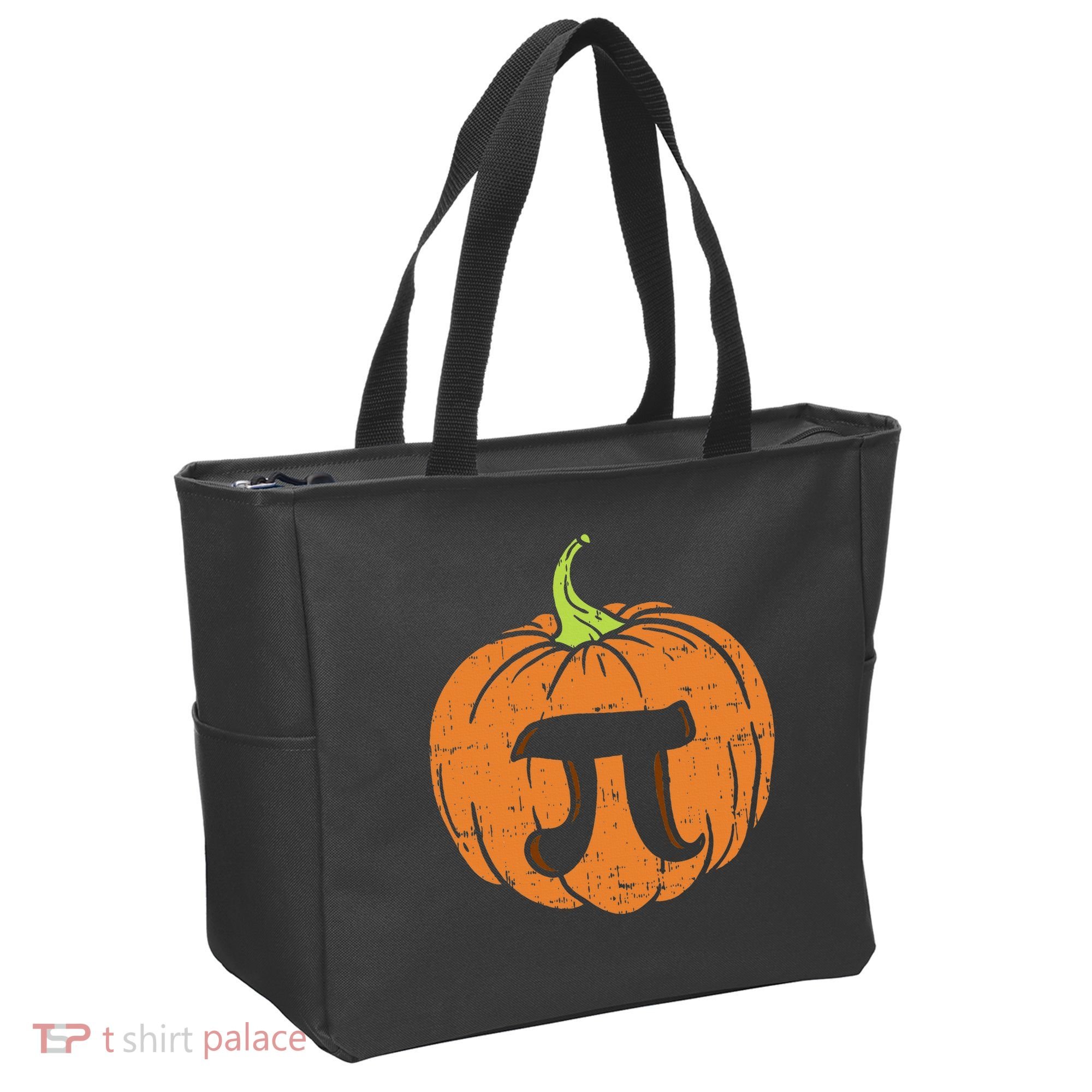Pumpkin Pi Math Halloween Thanksgiving Pie Day Costume Tote Bag