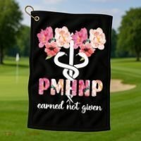 PMHNP Psychiatric Mental Health Nurse Practitioner Golf Towel thumb 1