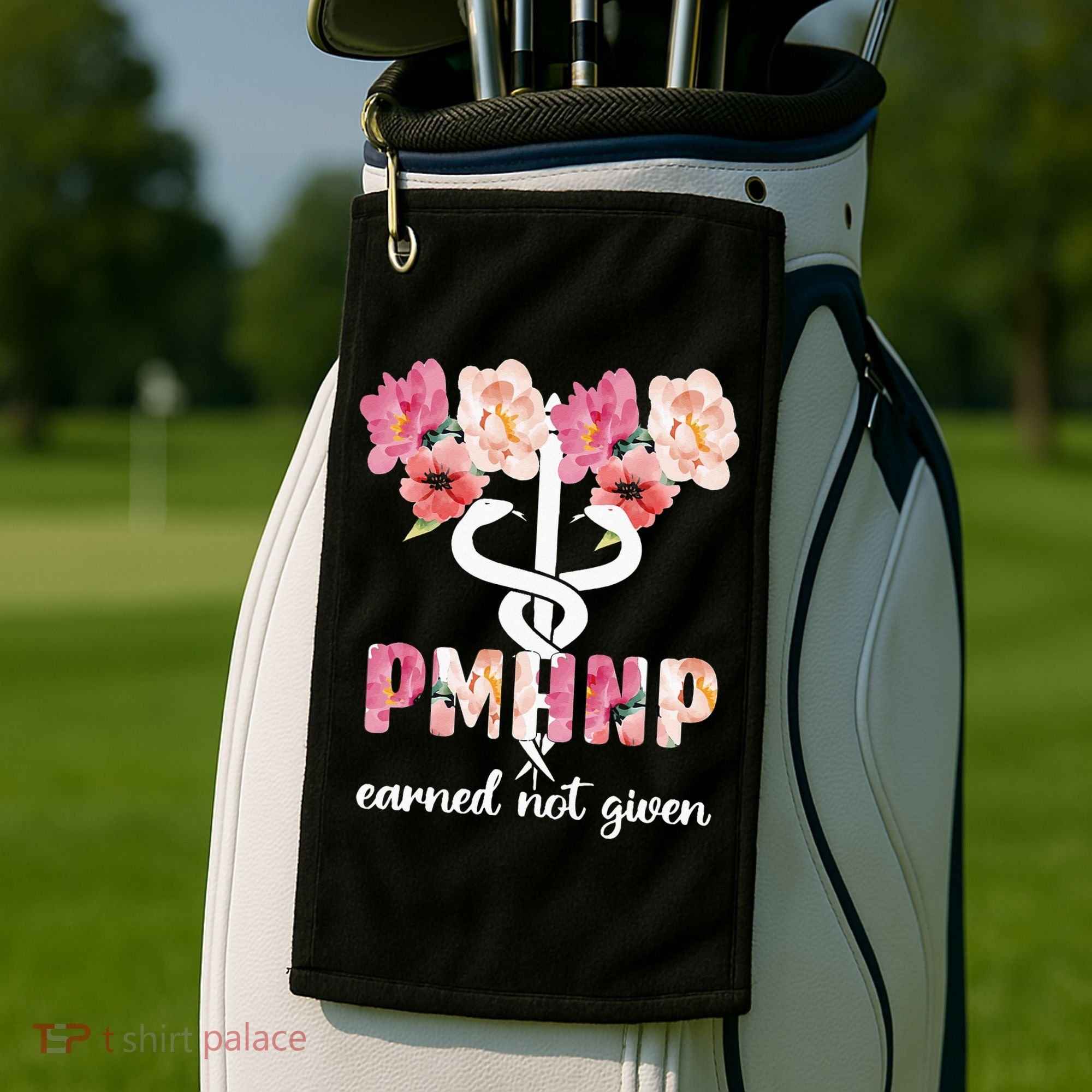 PMHNP Psychiatric Mental Health Nurse Practitioner Golf Towel