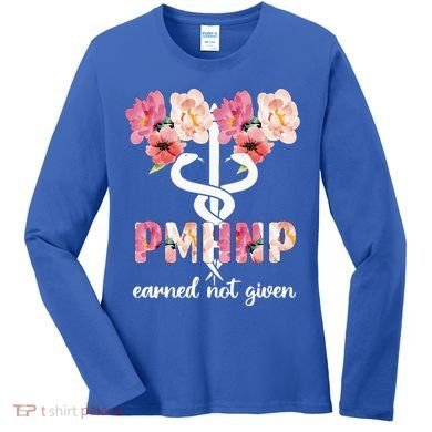 PMHNP Psychiatric Mental Health Nurse Practitioner Women's Long Sleeve Shirt