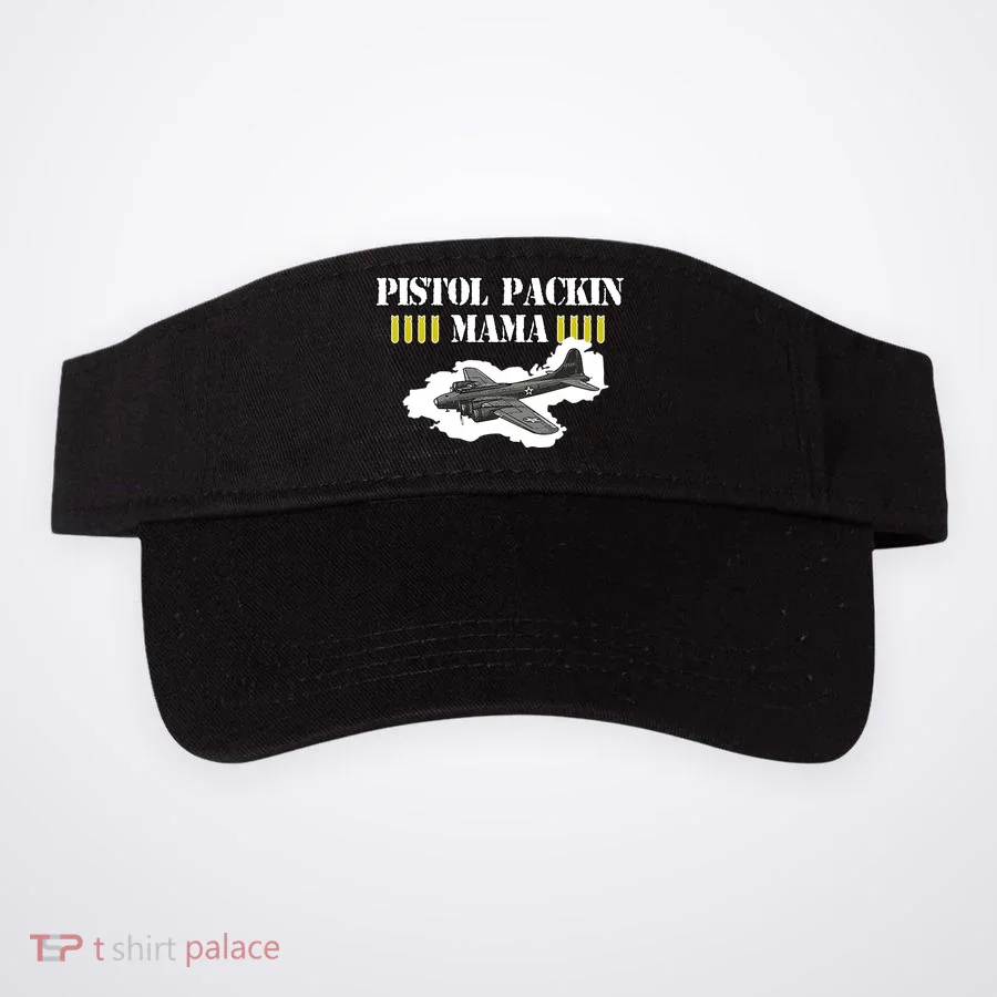 Pistol Packin Mama Aircraft Vintage Visor
