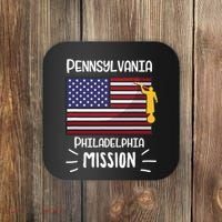 Pennsylvania Philadelphia Mormon Lds Mission Missionary Gift Coaster thumb 0