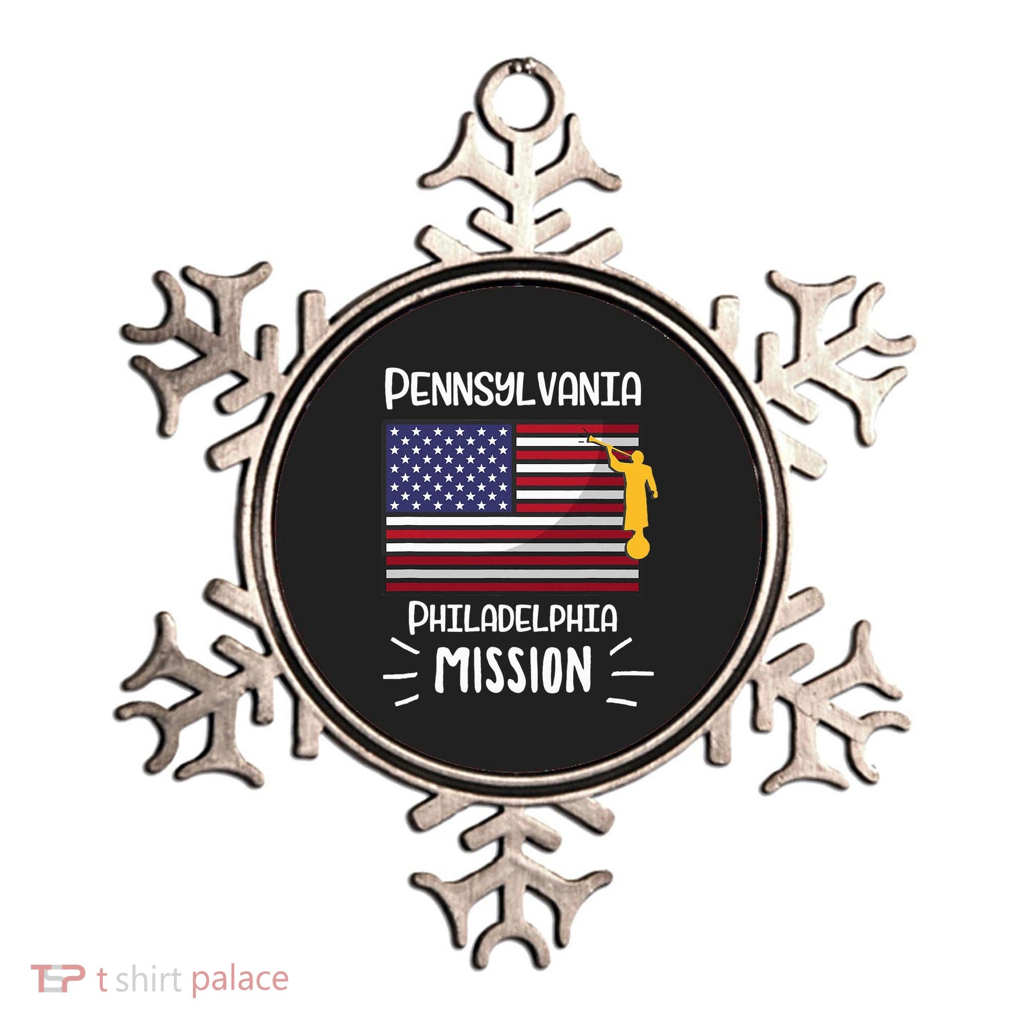 Pennsylvania Philadelphia Mormon Lds Mission Missionary Gift Ornament