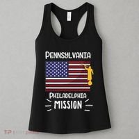 Pennsylvania Philadelphia Mormon Lds Mission Missionary Gift Women's Tank Top thumb 3