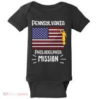 Pennsylvania Philadelphia Mormon Lds Mission Missionary Gift Baby Bodysuit thumb 0