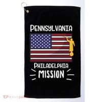 Pennsylvania Philadelphia Mormon Lds Mission Missionary Gift Golf Towel thumb 0