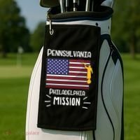Pennsylvania Philadelphia Mormon Lds Mission Missionary Gift Golf Towel thumb 2